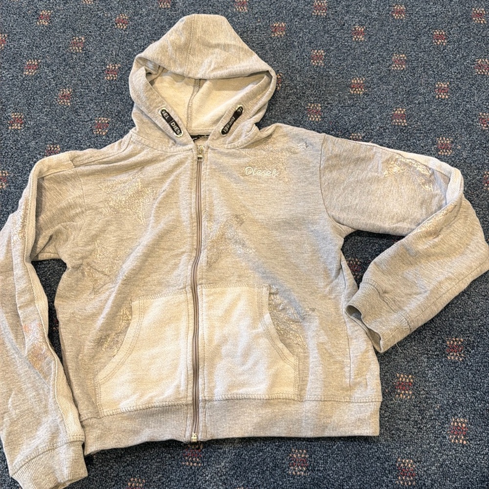 Diesel kids hoodie sweatshirt size M